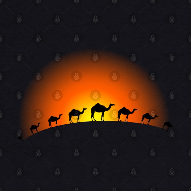 Camels by Florin Tenica